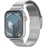 Spigen Sleek Link Watch Band for Apple Watch Ultra 2 / Apple Watch Ultra 49mm, Series 10/9/8/SE2/7/6/SE/5/4/3/2/1 46mm/ 45mm / 44mm / 42mm - AMP07224 - Silver