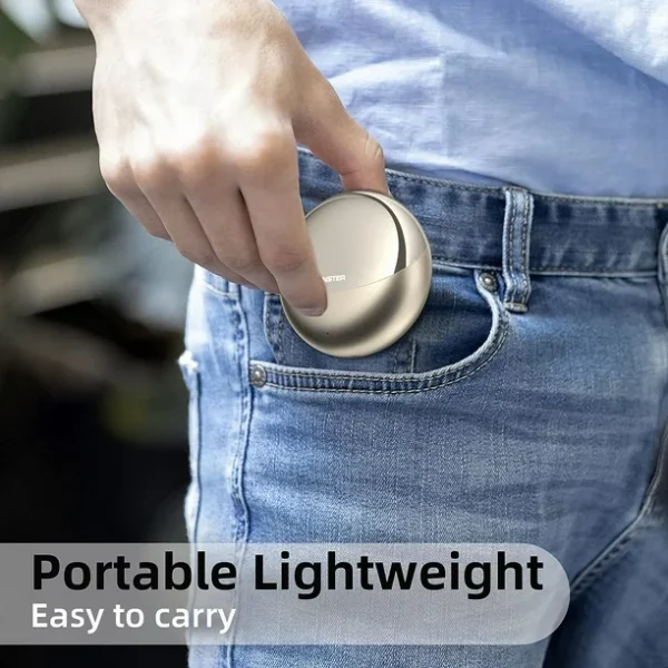 Monster N-Lite 203 AirLinks Wireless Earbuds HiFi Stereo Wireless Earbuds with 30H Playback Type-C Charging HD Clear Call Touch Control IPX6 Waterproof - Gold - GC - Image 2