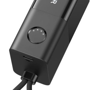 Anker 511 Power Bank PowerCore Fusion 30W / Small Power Bank / 5000mAh 30W Output / Integrated Outlet / USB Power Delivery / PowerIQ / PSE Technical Standards Compliant - Black - A1634 - BIS