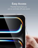 iPad Pro 13″ M5 / M4 / M3 ESR Classic Hybrid Case - Clear - Image 3