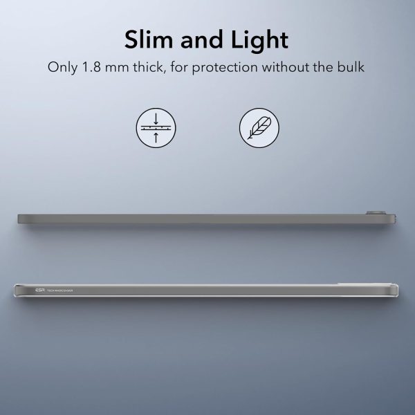 iPad Air 11 M2 / M3 iPad Air 5th Gen M1 /  iPad Air 4th Gen A14 Bionic ESR Zero Soft Case - Clear - Image 9