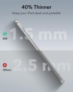 iPad Pro 13″ M5 / M4 / M3 ESR Classic Hybrid Case - Clear - Image 7