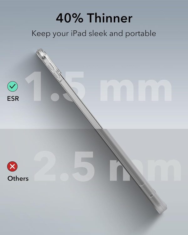 iPad Pro 13″ M5 / M4 / M3 ESR Classic Hybrid Case - Clear - Image 7