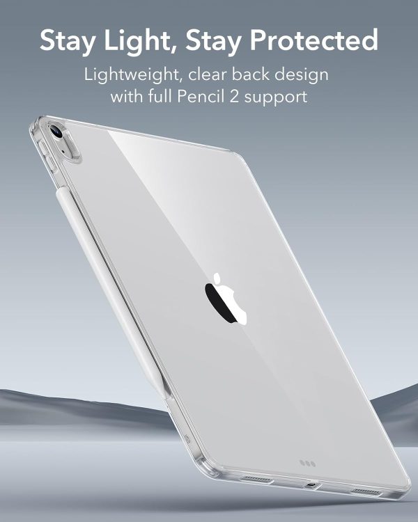 iPad Air 13 M2  / M3 ESR Classic Hybrid Back Case -  Clear - Image 8