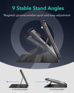 iPad Air 13 M2  / M3 ESR Shift Magnetic Case - Black - Image 3