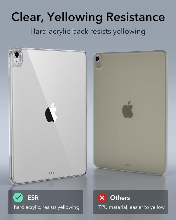 iPad Air 13 M2  / M3 ESR Classic Hybrid Back Case -  Clear - Image 5