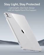 iPad Pro 13″ M5 / M4 / M3 ESR Classic Hybrid Case - Clear - Image 8