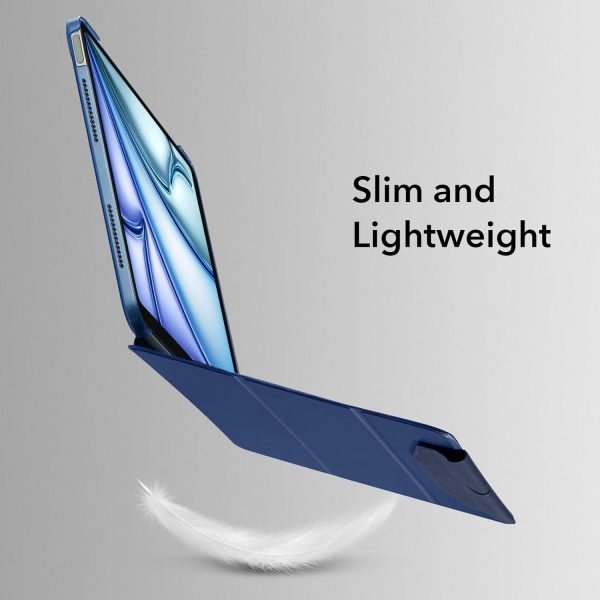 iPad Air 11 2024 Ascend Trifold Case Compatible with also compatible with iPad Air 10.9 5th / 4th Gen - Blue - Image 3