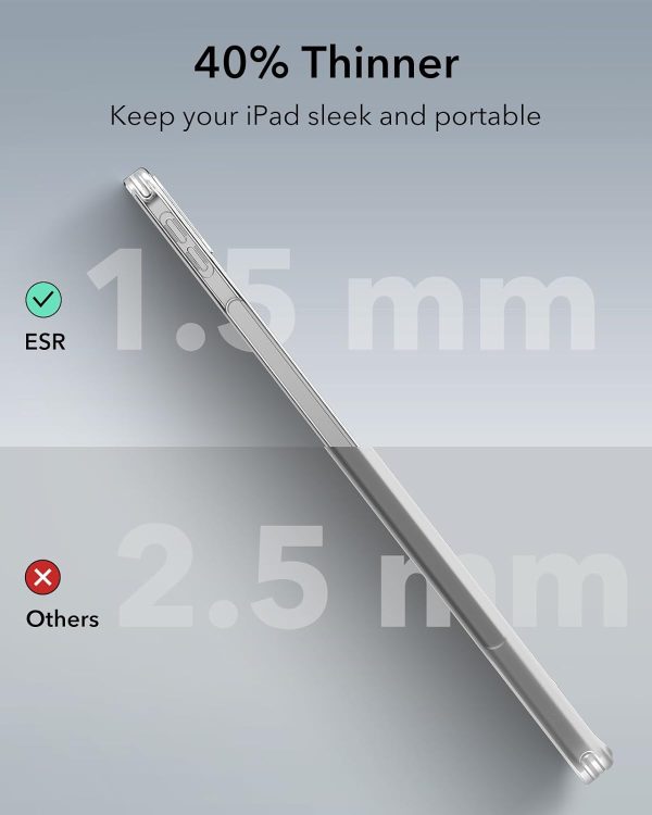 iPad Air 13 M2  / M3 ESR Classic Hybrid Back Case -  Clear - Image 7