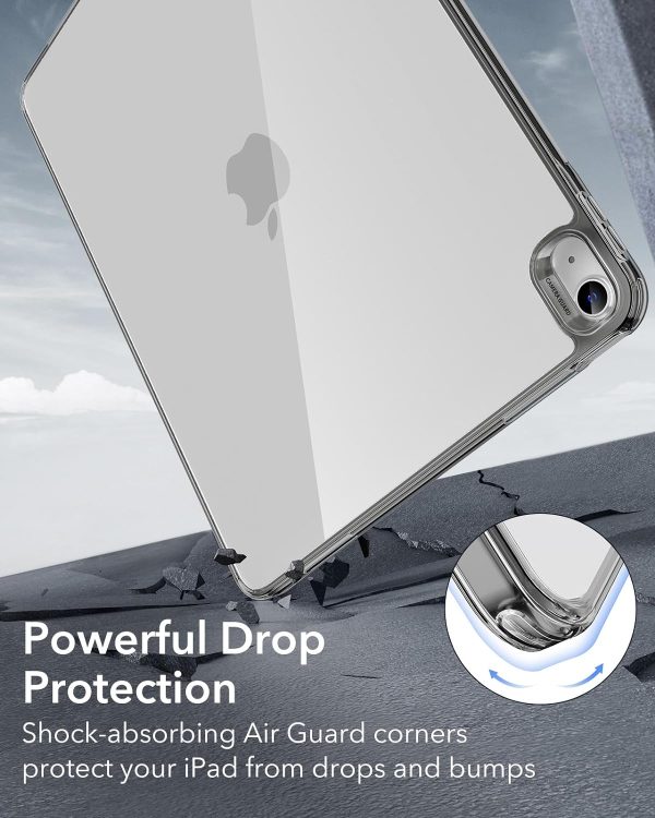 iPad Air 13 M2  / M3 ESR Classic Hybrid Back Case - Clear Black - Image 6