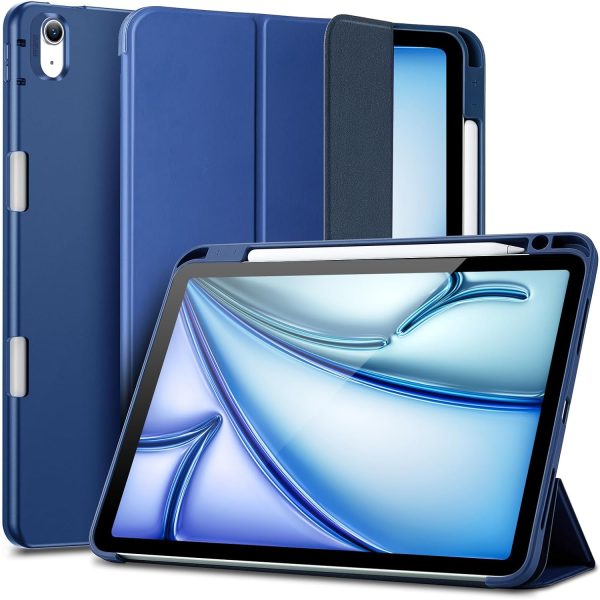 ESR Rebound Pencil Case Compatible with iPad Air 11 (2024) Air 10.9 (5th/4th Gen) - Navy Blue - Image 1