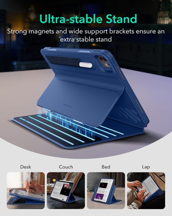 ESR Shift Magnetic Case Compatible with iPad Pro 11 (2024) - Blue - Image 6