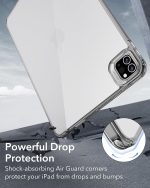 iPad Pro 13″ M5 / M4 / M3 ESR Classic Hybrid Case - Clear Black - Image 6