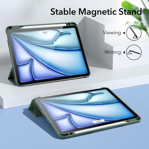 ESR Rebound Pencil Case Compatible with iPad Air 11 (2024) Air 10.9 (5th/4th Gen) - Frost Green - Image 3