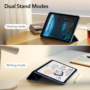 iPad Air 11 2024 Ascend Trifold Case Compatible with also compatible with iPad Air 10.9 5th / 4th Gen - Blue - Image 5