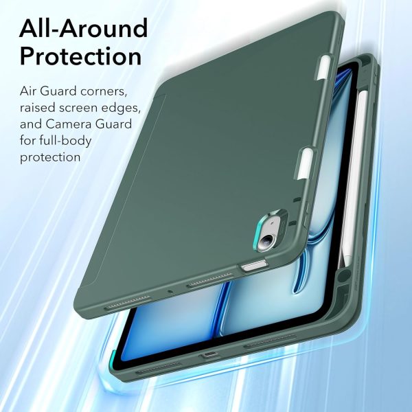 ESR Rebound Pencil Case Compatible with iPad Air 11 (2024) Air 10.9 (5th/4th Gen) - Frost Green - Image 5