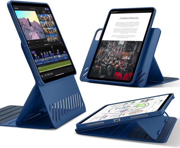 ESR Shift Magnetic Case Compatible with iPad Pro 11 (2024) - Blue - Image 1