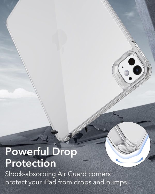 iPad Pro 13″ M5 / M4 / M3 ESR Classic Hybrid Case - Clear - Image 6