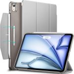 iPad Air 11 2024 Ascend Trifold Case Compatible with also compatible with iPad Air 10.9 5th / 4th Gen - Gray
