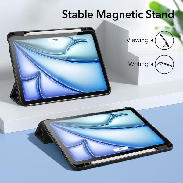71y4b+azANL._AC_SL1500_ ESR Rebound Pencil Case Compatible with iPad Air 11 (2024) Air 10.9 (5th/4th Gen) - Black - Image 3