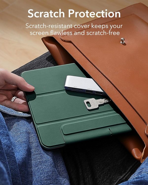 ESR Rebound Magnetic Case Compatible with iPad Air 11 (2024) Air 10.9 (5th/4th Gen) Pro 11 (1st Gen) - Forest Green - Image 2