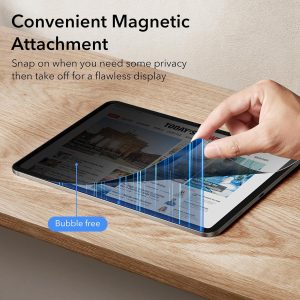 iPad Air 13 M4 / M3 / M2 ESR Magnetic Privacy Screen Protector - 1 Pack - Image 8