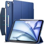 iPad Air 11 2024 Ascend Trifold Case Compatible with also compatible with iPad Air 10.9 5th / 4th Gen - Blue