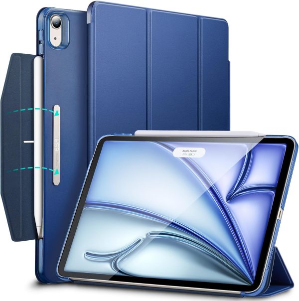iPad Air 11 2024 Ascend Trifold Case Compatible with also compatible with iPad Air 10.9 5th / 4th Gen - Blue - Image 1