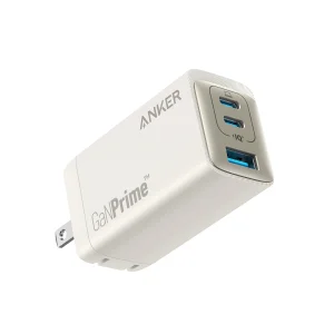 Anker 735 USB C Wall Charger GaNPrime 65W 3-Port Fast Compact - US Plug - White - A2668P11 - BIS