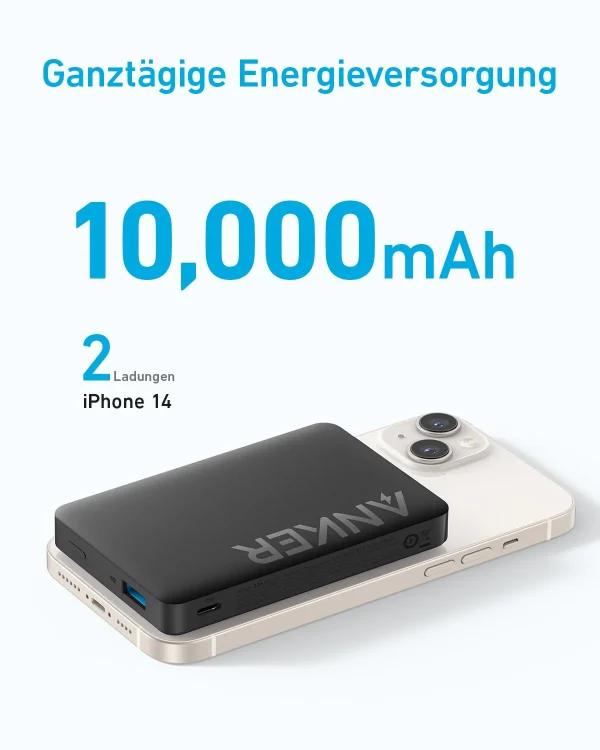 Anker 334 Maggo Battery Powercore 10K - Black - A1642H11 - BIS - Image 4