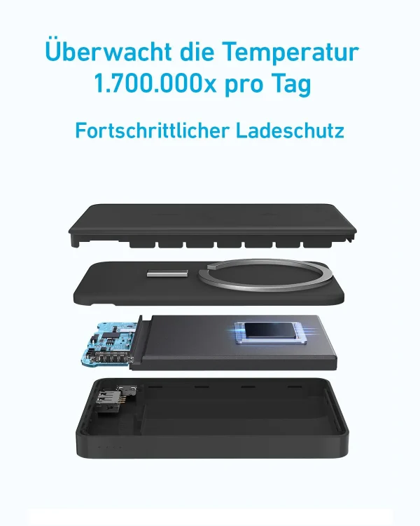 Anker 334 Maggo Battery Powercore 10K - Black - A1642H11 - BIS - Image 3