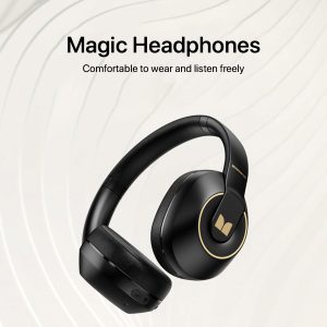 Monster Storm XKH01 Wireless Bluetooth Headphone - Black - GC - Image 5