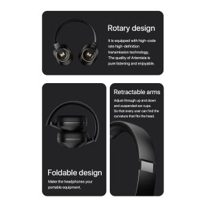 Monster Storm XKH01 Wireless Bluetooth Headphone - Black - GC - Image 2