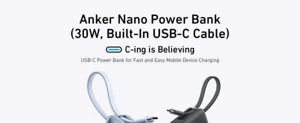 Anker Nano Bank 10000MAH 30W - Black - A1259 - OP - Image 3