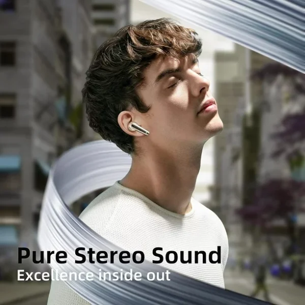 Monster N-Lite 203 AirLinks Wireless Earbuds HiFi Stereo Wireless Earbuds with 30H Playback Type-C Charging HD Clear Call Touch Control IPX6 Waterproof - Gold - GC - Image 5