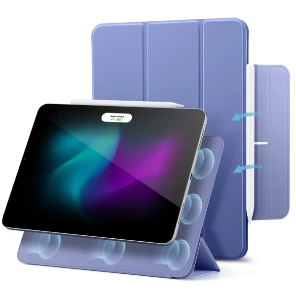 iPad Pro 11 2024 Rebound Magnetic Case By ESR - Lavendar - Image 1