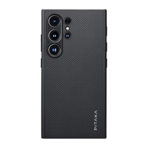 s24 ultra pitaka pinbutton case black grey twill best price in pakistan