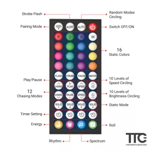 Trendy Creations TTC RGBIC Smart LED Strip Light - 10M - Image 2