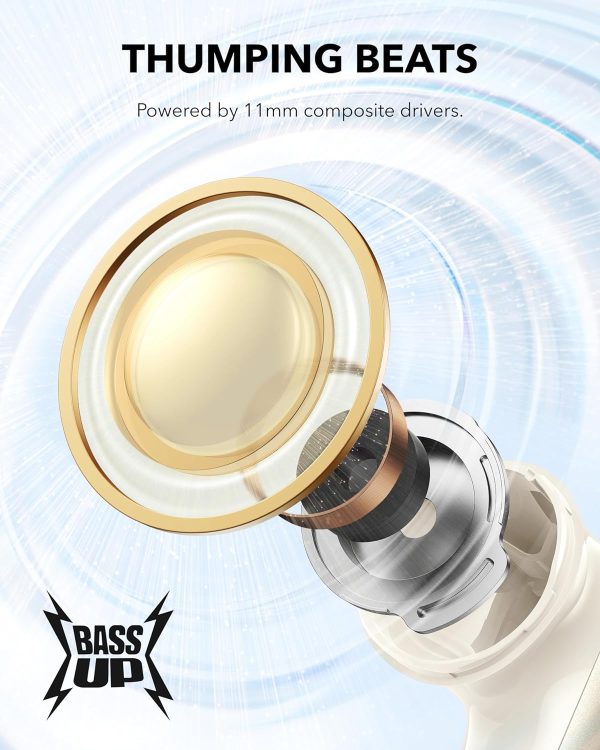 Anker Soundcore P40i With Smart Nc And 2 In 1 Charging Case With Phone Stand - White - A3955H21 - OP - Image 4