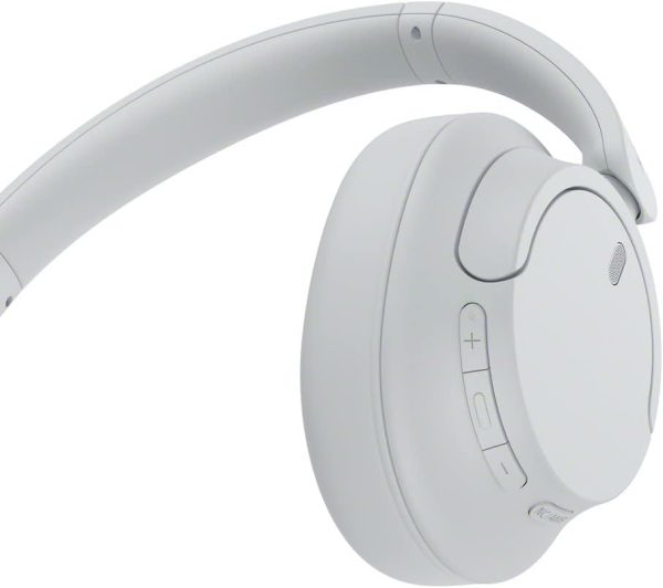 Sony WH-CH720N Noise Canceling Wireless Headphones Bluetooth Over The Ear Headset with Microphone and Alexa Built-in - White - Image 4