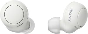 Sony WF-C500 Truly Wireless In-Ear Bluetooth Earbud Headphones with Mic and IPX4 water resistance - White