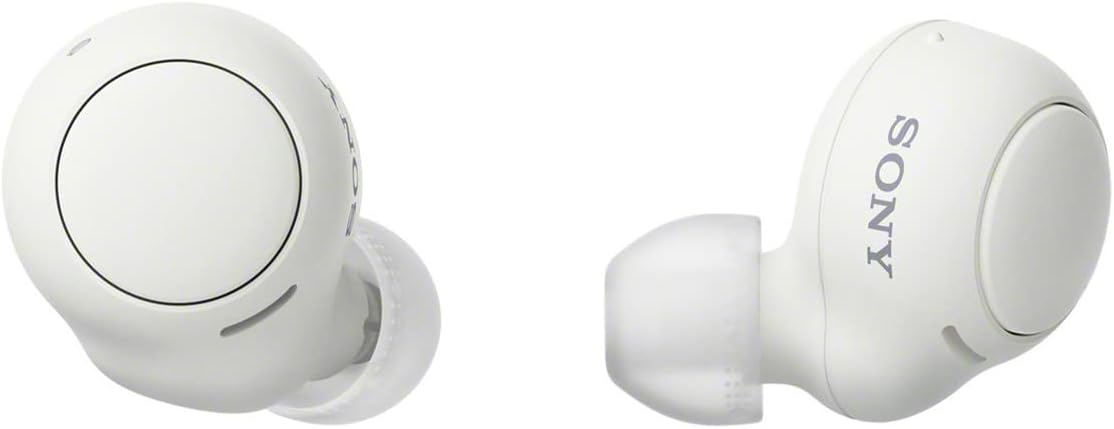 41k17nu+wAL._AC_SL1200_ Sony WF-C500 Truly Wireless In-Ear Bluetooth Earbud Headphones with Mic and IPX4 water resistance - White - Image 1