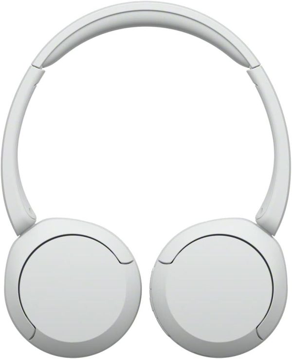 Sony WH-CH520 Wireless Headphones Bluetooth On-Ear Headset with Microphone - White - Image 3