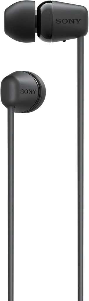 Sony WI-C100 Wireless in-ear Bluetooth Headphones with built-in microphone - Black - Image 2