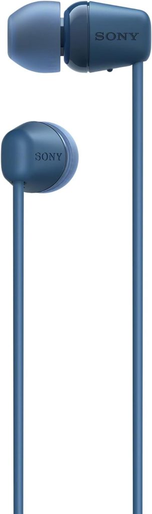 Sony WI-C100 Wireless in-ear Bluetooth Headphones with built-in microphone - Blue - Image 4