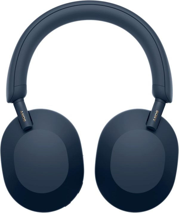 Sony WH-1000XM5 The Best Wireless Noise Canceling Headphones with Auto Noise Canceling Optimizer Crystal Clear Hands-Free Calling and Alexa Voice Control - Midnight Blue - Image 5