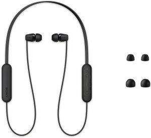 Sony WI-C100 Wireless in-ear Bluetooth Headphones with built-in microphone - Blue - Image 2