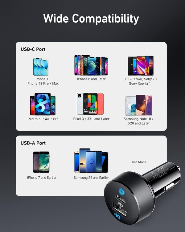 Anker 521 Car Charger 35W - Black - A2732PF1 - BIS - Image 5