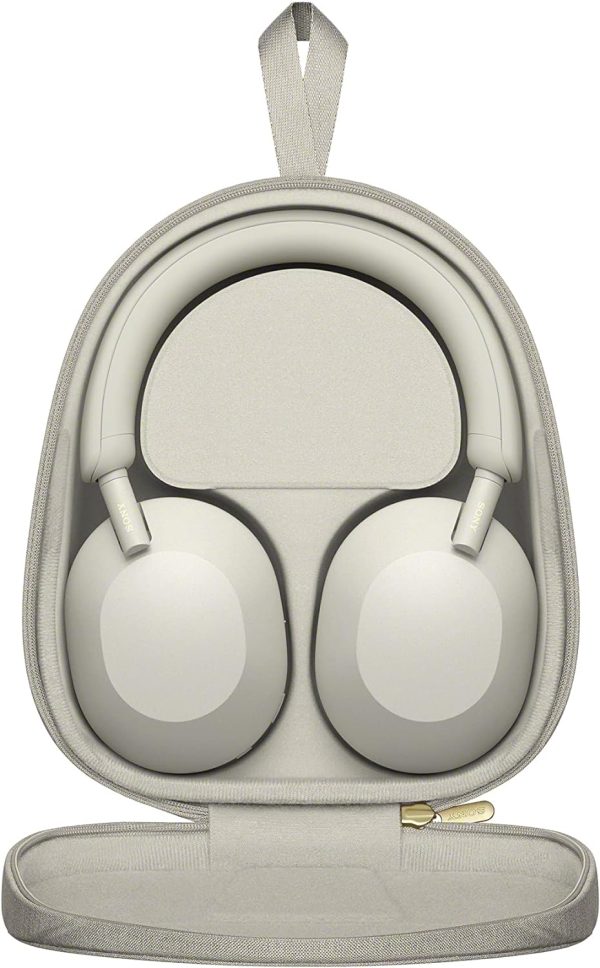 71CFIXeUuWL._AC_SL1500_ Sony WH-1000XM5 The Best Wireless Noise Canceling Headphones with Auto Noise Canceling Optimizer Crystal Clear Hands-Free Calling and Alexa Voice Control - Silver - Image 2