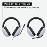 Sony INZONE MDR-G300 Wired Gaming Headset Over-ear Headphones with 360 Spatial Sound - White - Image 7